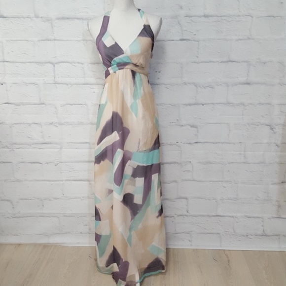 Armani Exchange Dresses & Skirts - Armani Exchange Silk Maxi Dress Sz 2